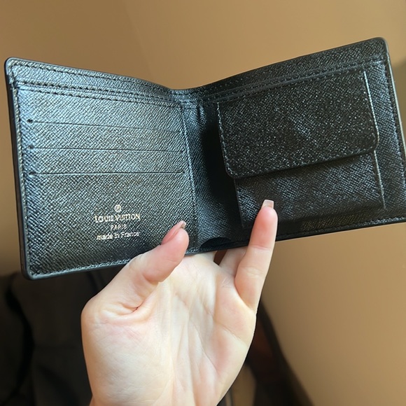 Men’s checkered wallet - Picture 2 of 7